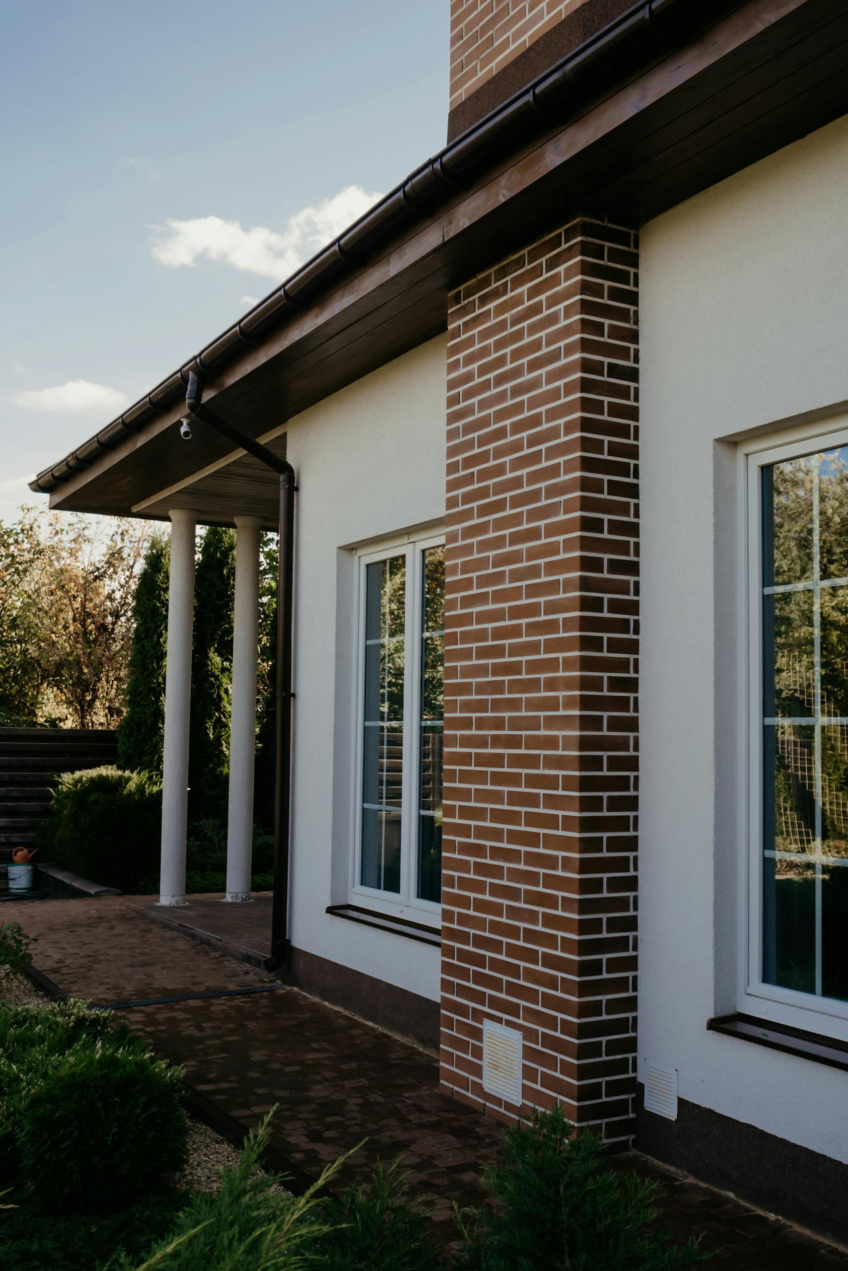 Exterior of a newly renovated home